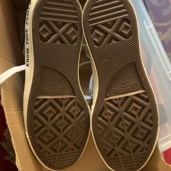 Women’s Converse “Know Your Power/ Be Heard” High Tops - Picture 7 of 7